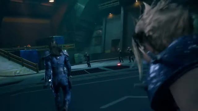 FINAL FANTASY VII REMAKE-Battle with Roche and Pampa смотреть онлайн