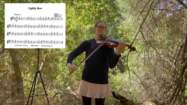 Violin Lessons: Suzuki Book 1: Lightly Row, Song of the Wind смотреть онлайн
