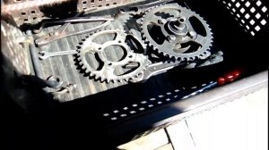 Поставил Злую резину на мопед Дельта.