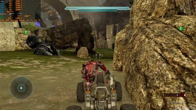 Halo 5: Forge on Ryzen 3 2200G VEGA 8 performance test смотреть онлайн