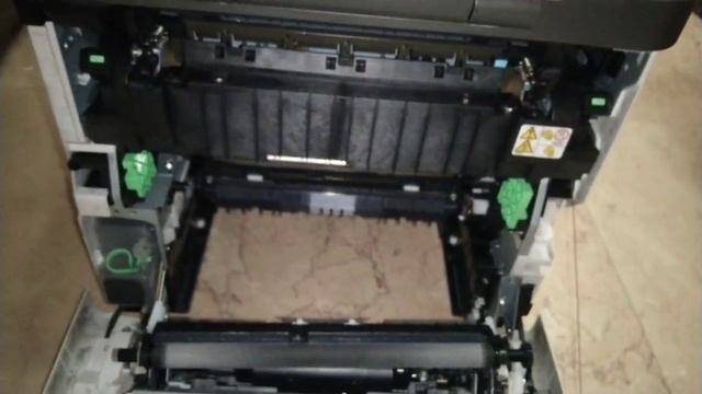 RICOH SP C360SFNw, SP C361SFNw, How to open Fusing unit and Image Transfer Belt Unit? смотреть онлайн