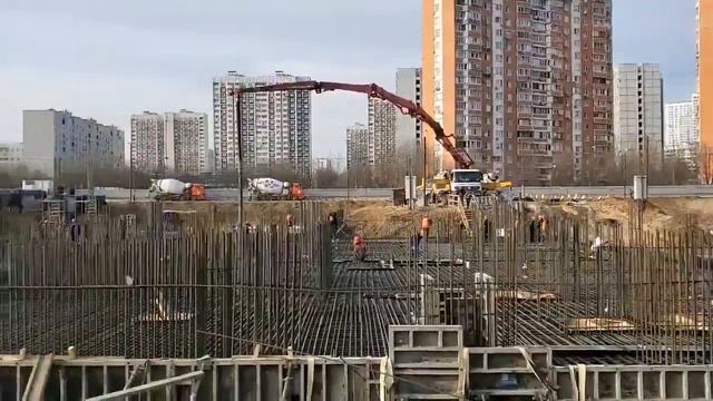 Стройка Национального космического центра в Филях смотреть онлайн
