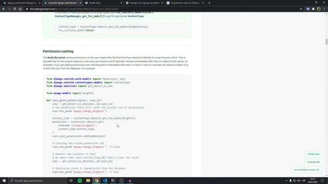 Permisos de usuario en Django 3 - Django Permissions - agregar permisos desde código смотреть онлайн