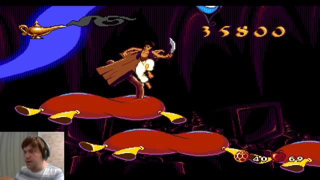 08#.2 Прохождение Аладдин / Aladdin (SEGA. 1993). смотреть онлайн