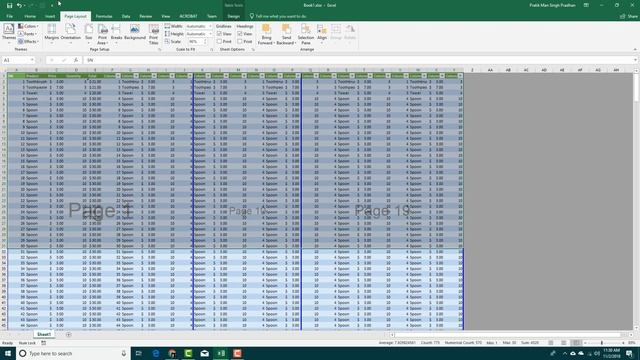 MS Excel Tutorial - Lesson 42 - Page Break смотреть онлайн