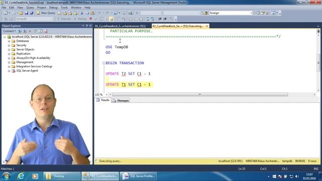 SQL Server Quickie #33 - Deadlocks смотреть онлайн