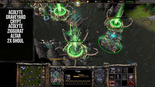 Warcraft 3 Build Orders: Undead Tavern First смотреть онлайн