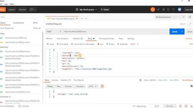 Adding User Signup part - 2| Registration | bcrypt | Creating a REST API with Node.js and mongoDB смотреть онлайн