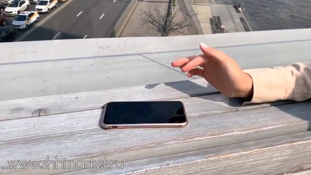 Чехол закаленное стекло с магнитной рамкой Magnetite Hardware для iPhone XS Max Серебристый смотреть онлайн