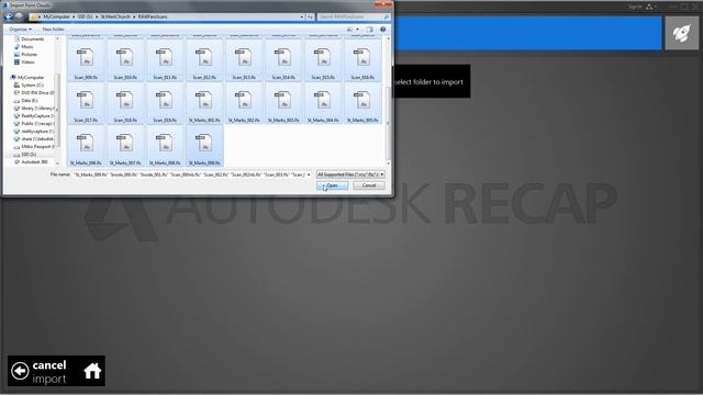 Autodesk ReCap - Create New Project смотреть онлайн