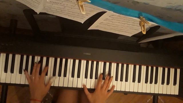 This is What it Feels Like (piano cover of Kate Bilous) смотреть онлайн