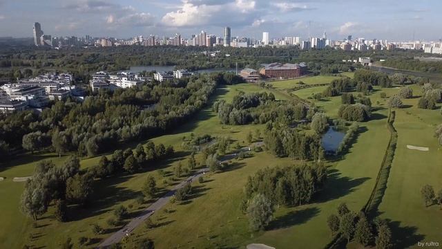 Кадры с Мавика.  Mavic PRO In Moscow. Москва.