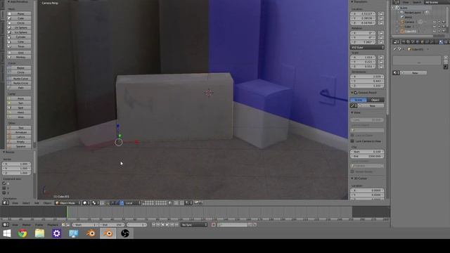 Camera Mapping for Projection in Blender смотреть онлайн