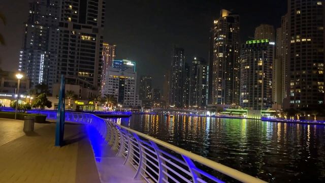 Dubai ?? Dubai Marina 2023 Night [ 4K ] Walking Tour
