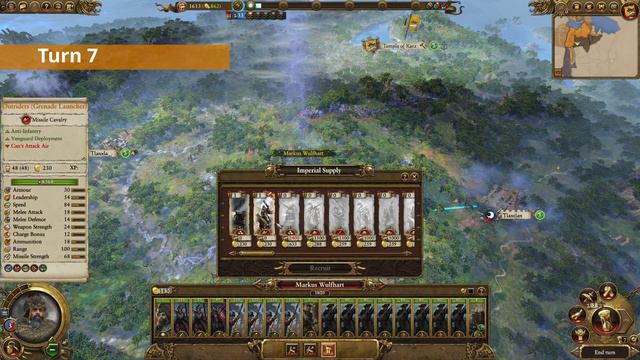 Markus Wulfhart - First 10 Turns Guide in 5 Minutes! Total War: Warhammer 2 (Very Hard - ME) смотреть онлайн