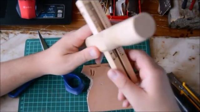 Видеоурок Основы резьбы по коже для начинающих www.muzylevstyle.ru смотреть онлайн