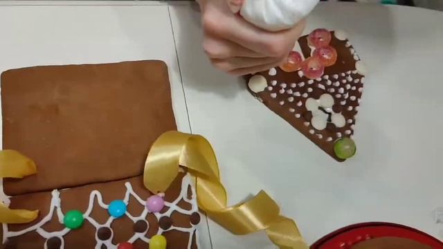 Пряничный домик//как сделать пряничный домик//имбирные пряники//медовые пряники// Ермикса смотреть онлайн