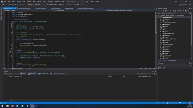 Unity Multiplayer With Mirror - SyncVar and SyncVar Hook (Freebie) смотреть онлайн