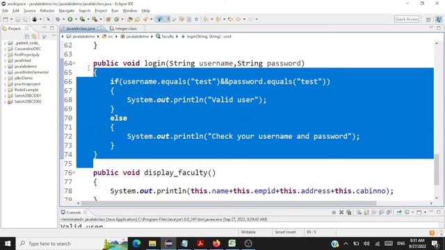 Inheritance in Java - Introduction - Types - Demo using Eclipse смотреть онлайн