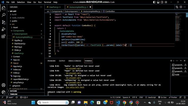 Autocomplete in Material UI - Part 1: Basic understanding смотреть онлайн