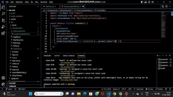 Autocomplete in Material UI - Part 1: Basic understanding