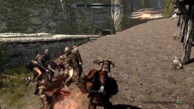 Fight in Falskaar quest mod - Skyrim SE (Special Edition) Ultra / Uber graphics, heavily modded смотреть онлайн