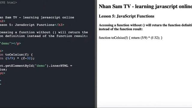 JavaScript Tutorial for Beginners: Learn JavaScript Basics in 2 minutes - JavaScript Functions смотреть онлайн