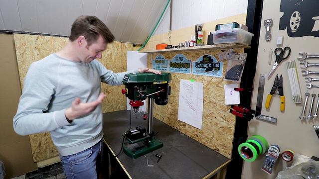 Drill Press Lidl Parkside PTBM 500 D4 (PTBM 500 E5) + Wobble fix смотреть онлайн