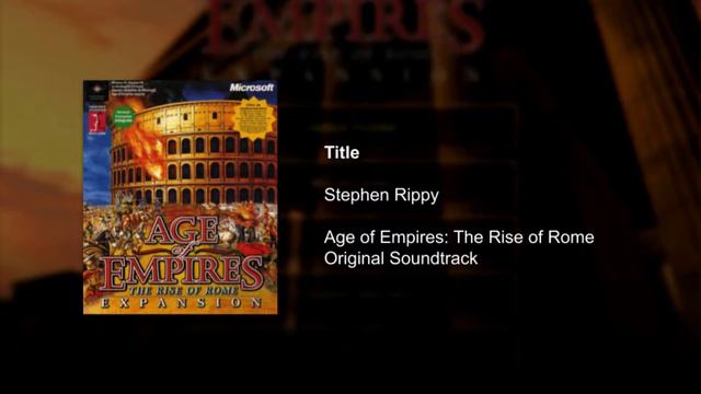 Age of Empires Soundtrack - Title смотреть онлайн