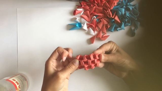 3D МОДУЛЬНОЕ ОРИГАМИ #145 ПАПА СМУРФ смотреть онлайн