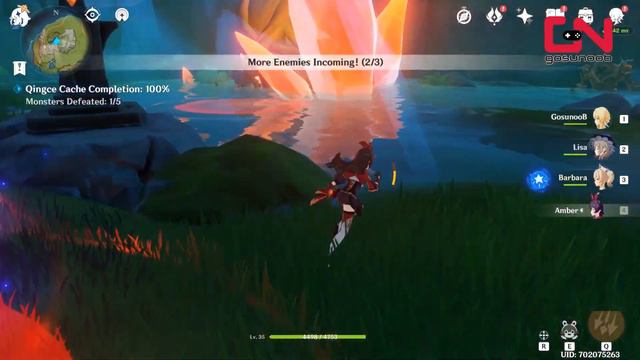 Genshin Impact Chi of Guyun Search The Vault Quest Step #3 смотреть онлайн
