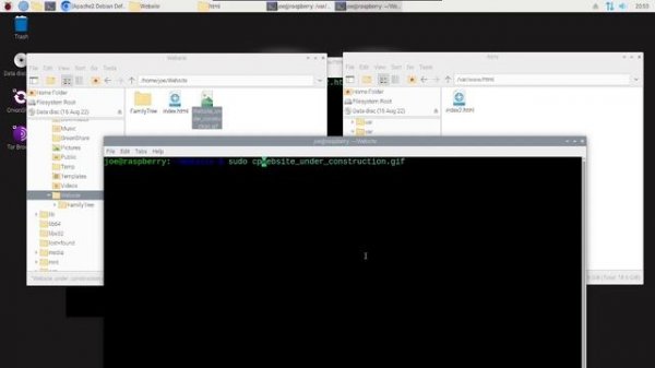 Install Apache Web Server In Raspberry Pi Desktop OS