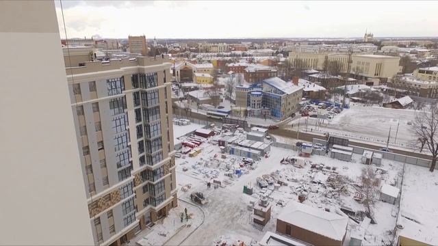 Рязань Ход строительства жилой комплекс Наследие Январь смотреть онлайн