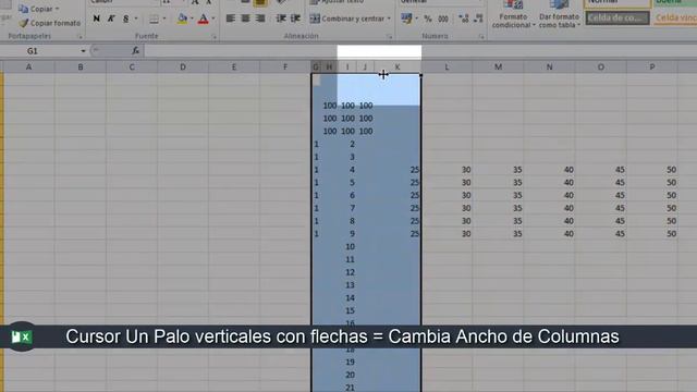 Lección 6 Los cursores en EXCEL смотреть онлайн
