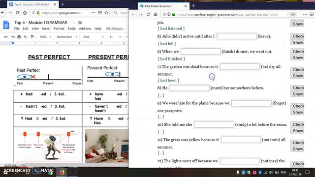 Past perfect 1 смотреть онлайн