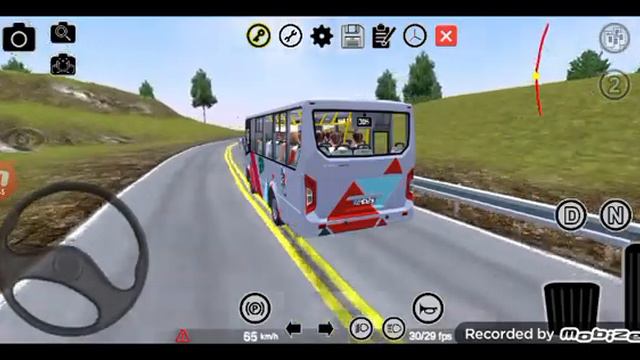 Proton Bus Simulator Urbano PAZ 320405-04 маршрут 5