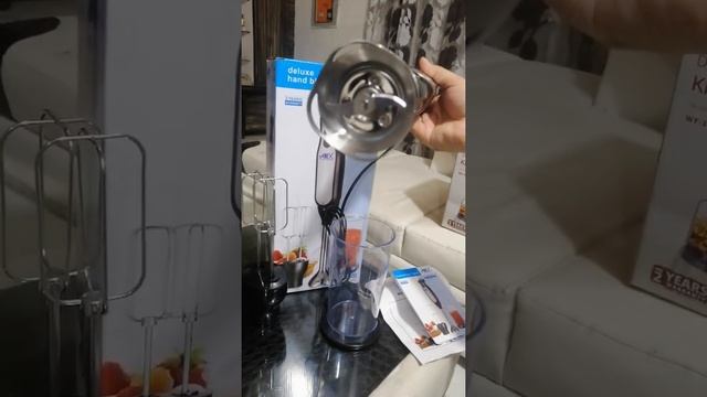 Anex hand blender with beater n jar 800watt смотреть онлайн