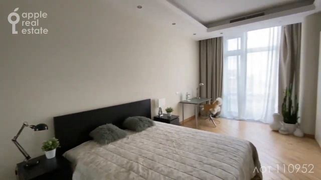 Квартира с характером: 141 кв.м в аренду. 3 комнаты. ЖК Баркли Плаза