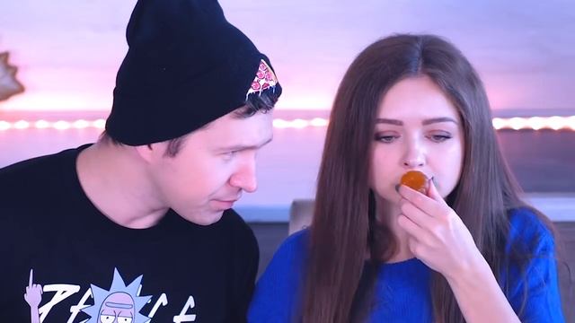 ОБЫЧНАЯ ЕДА ПРОТИВ МАРМЕЛАДА Челлендж Афинка против Эльфика Real Food Vs Gummy Food ? Эльфинка