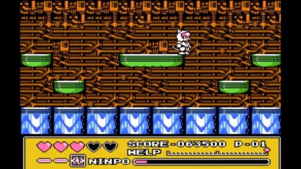 Let's play! Ninja cat | Кот Ниндзя. Полное прохождение | Денди / Dendy / NES