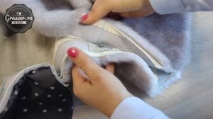 Как установить шубные крючки | Шьём шубу из экомеха по выкройкам Grasser