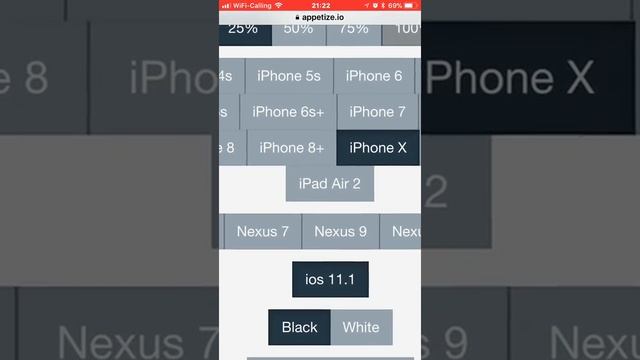 iPhone Emulator смотреть онлайн