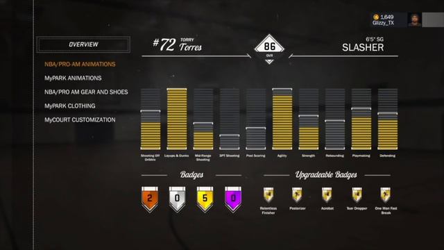 NBA 2k17: Unlock all 5 badges for Slasher смотреть онлайн