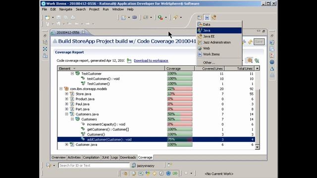Code coverage integration with RTC in RAD смотреть онлайн