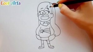 Gravity Falls || How to draw Mabel || Как Нарисовать Мейбл из Гравити Фолз