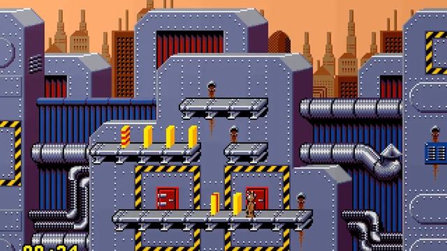 DOS Game: Pushover смотреть онлайн