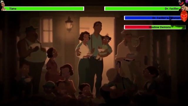 The Princess and the Frog Final Battle with healthbars (2/2) смотреть онлайн