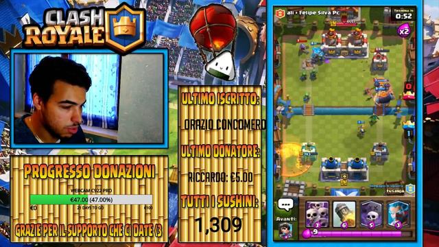 QUESTA E' LA VOLTA BUONA: VINCIAMO IL GRAN CAVALIERE!! - Clash Royale ITA смотреть онлайн