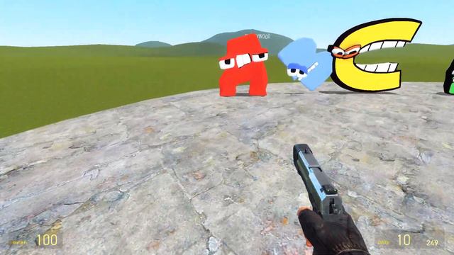 ALPHABET LORE CHOO CHOO CHARLES FAMILY VS NIGHTMARE ALPHABET LORE FAMILY In Garry`s mod смотреть онлайн