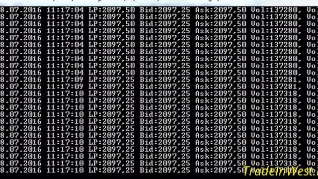 Получаем котировки через API смотреть онлайн